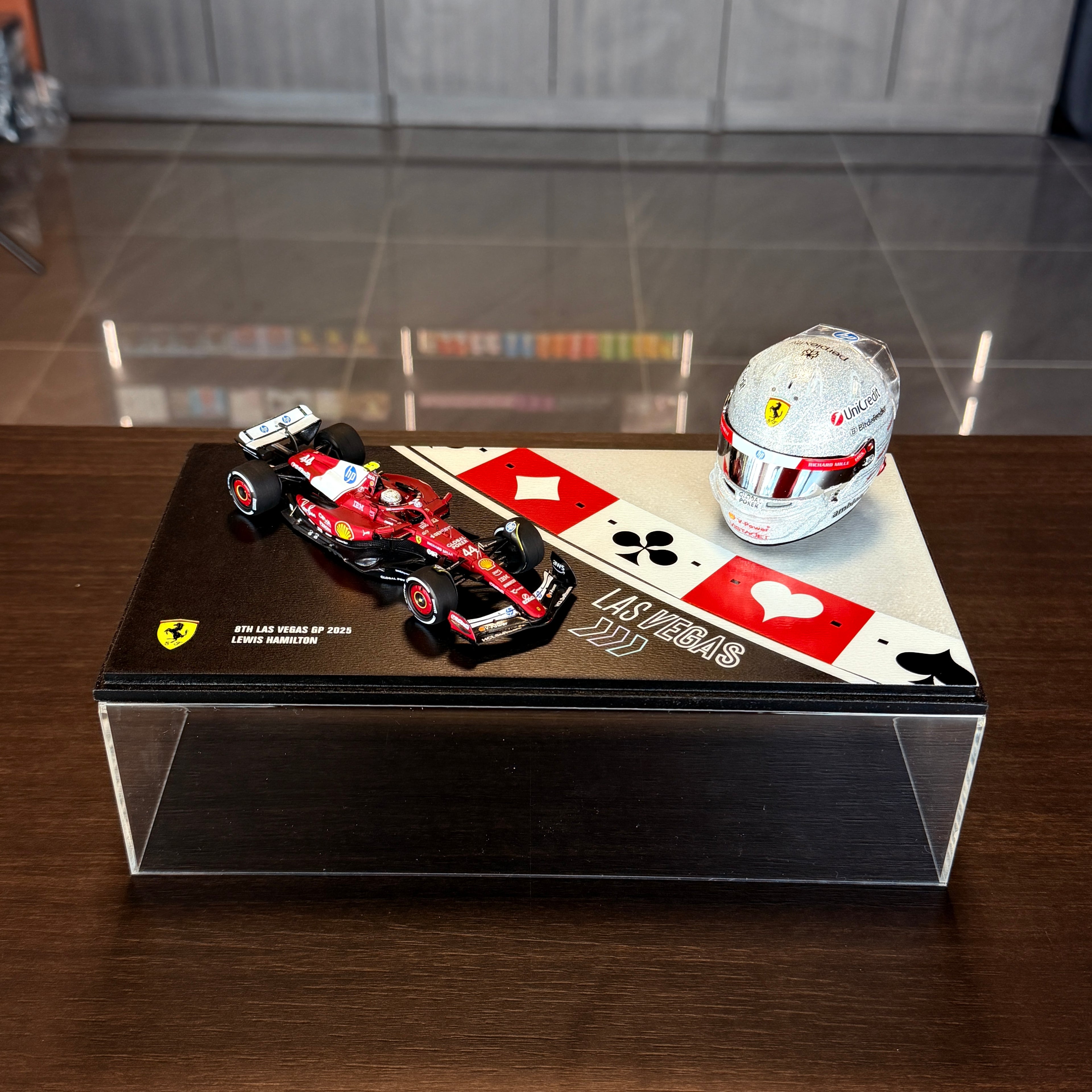 Ferrari SF25 F1 Miami GP Special Livery Hamilton 1/18 P18267B44DIE BBR MODELS