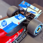 Ferrari SF-25 F1 Miami Grand Prix Charles Leclerc #16 1:18 Scale Luxury Pack with Display Case by BBR Models