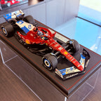 Ferrari SF-25 F1 Miami Grand Prix Charles Leclerc #16 1:18 Scale Luxury Pack with Display Case by BBR Models