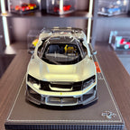 Ferrari F80 Alluminium Gloss 1:18 Scale by BBR Models (Limited 24)