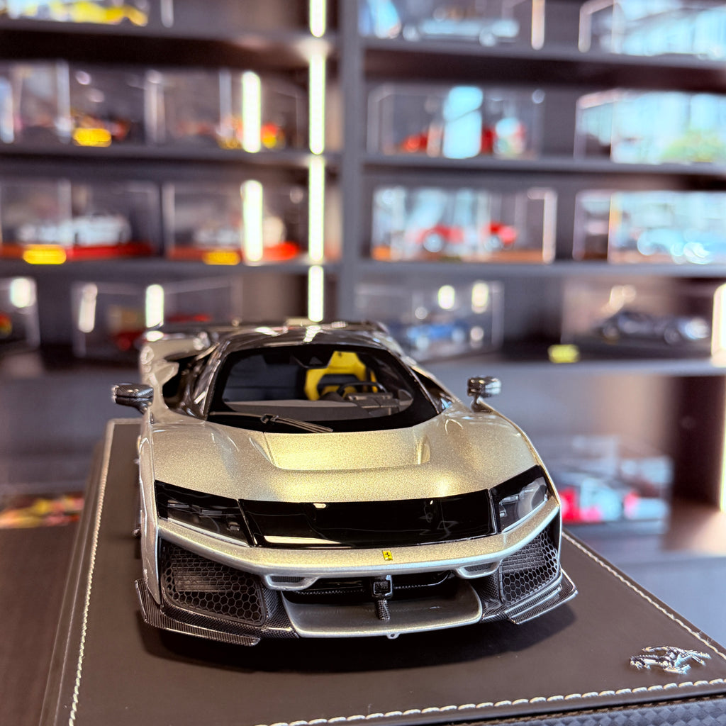Ferrari F80 Alluminium Gloss 1:18 Scale by BBR Models (Limited 24)