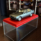 BMW 535i (E34) Μεταλλικό γκρι μοντέλο σε κλίμακα 1:18 από τη Minichamps
