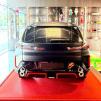 BMW XM 2023 Matt Black 1:18 Scale with Display Case by Minichamps