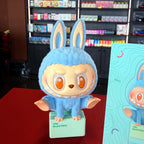 LABUBU The Monsters Lazy Yoga Series, figurica »Pokaži se«, potrjena vsebina slepe škatle, POP MART