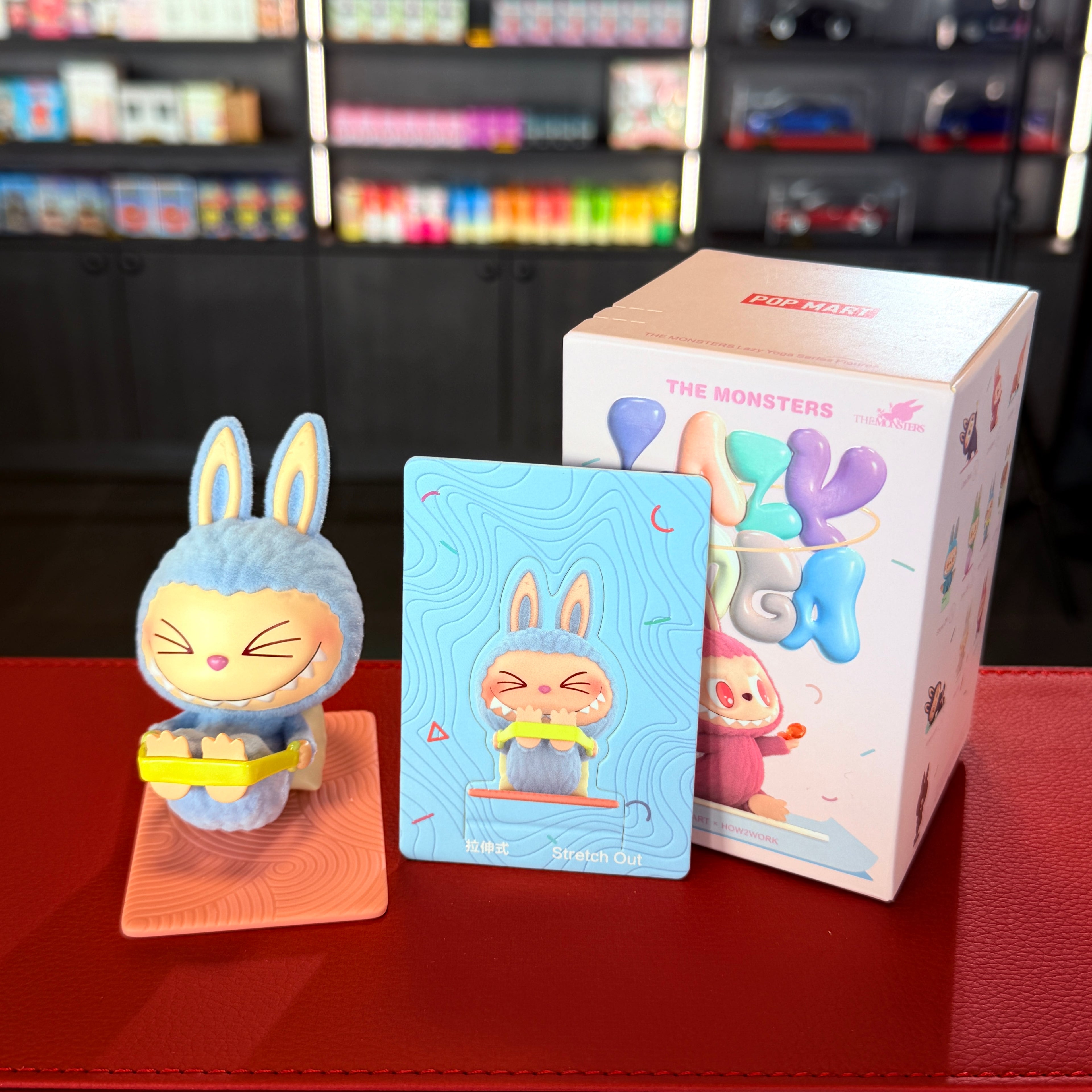 LABUBU The Monsters Lazy Yoga Series, figurka Stretch Out, potvrzený obsah krabičky naslepo od POP MART