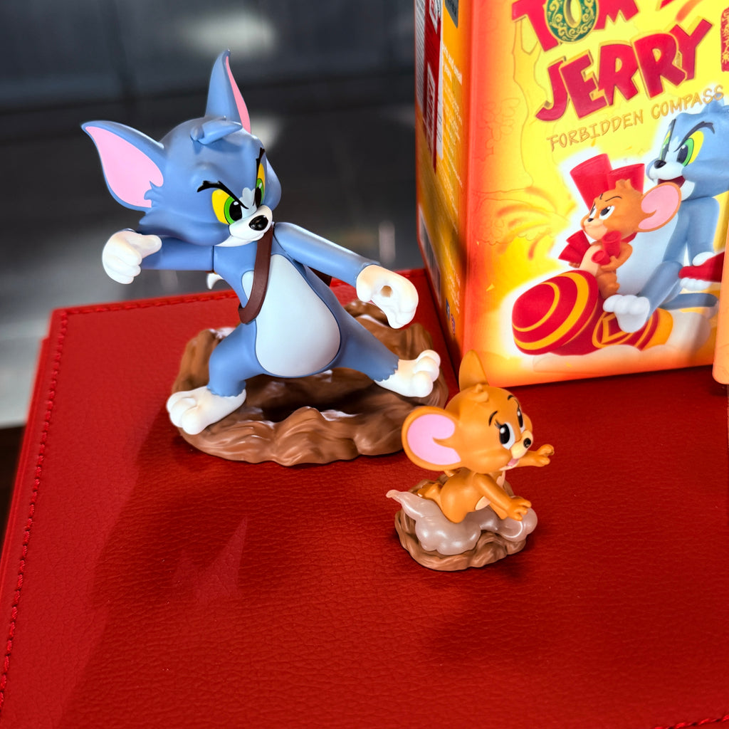 Figúrka z maľovanej dobrodružnej série Tom a Jerry Forbidden Compass – potvrdený náhodný box od POP MART