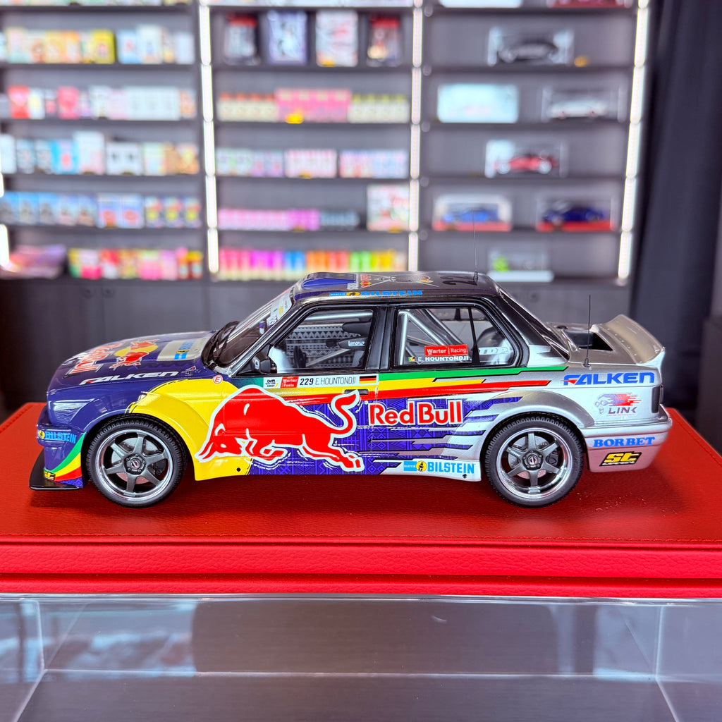BMW E30 V8 Drift Red Bull Driftbrothers #229 1:18 OttOmobile top view