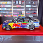 BMW E30 V8 Drift Red Bull Driftbrothers #229 1:18 OttOmobile top view
