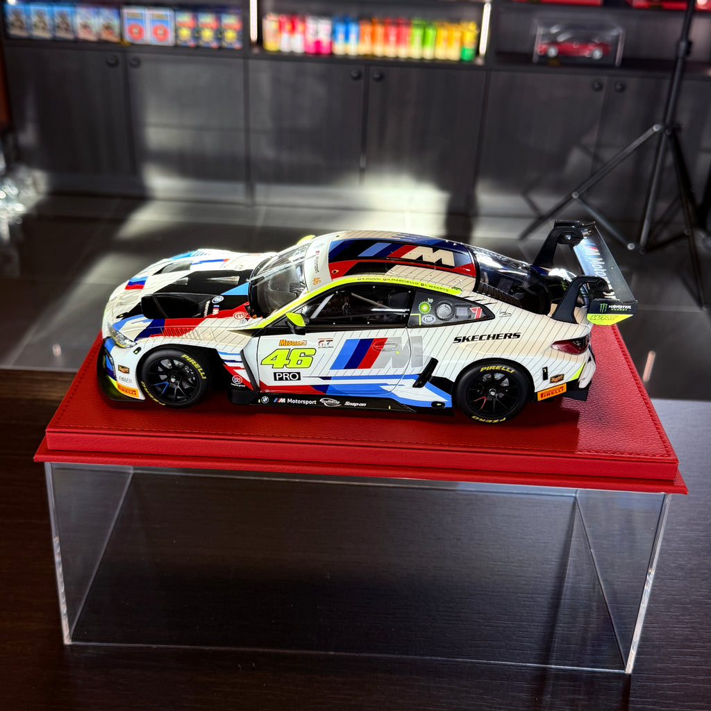 BMW M4 GT3 1:18 #4 Team WRT – V. Rossi / C. Weerts / R. Marciello – 12H Bathurst 2025 di Minichamps