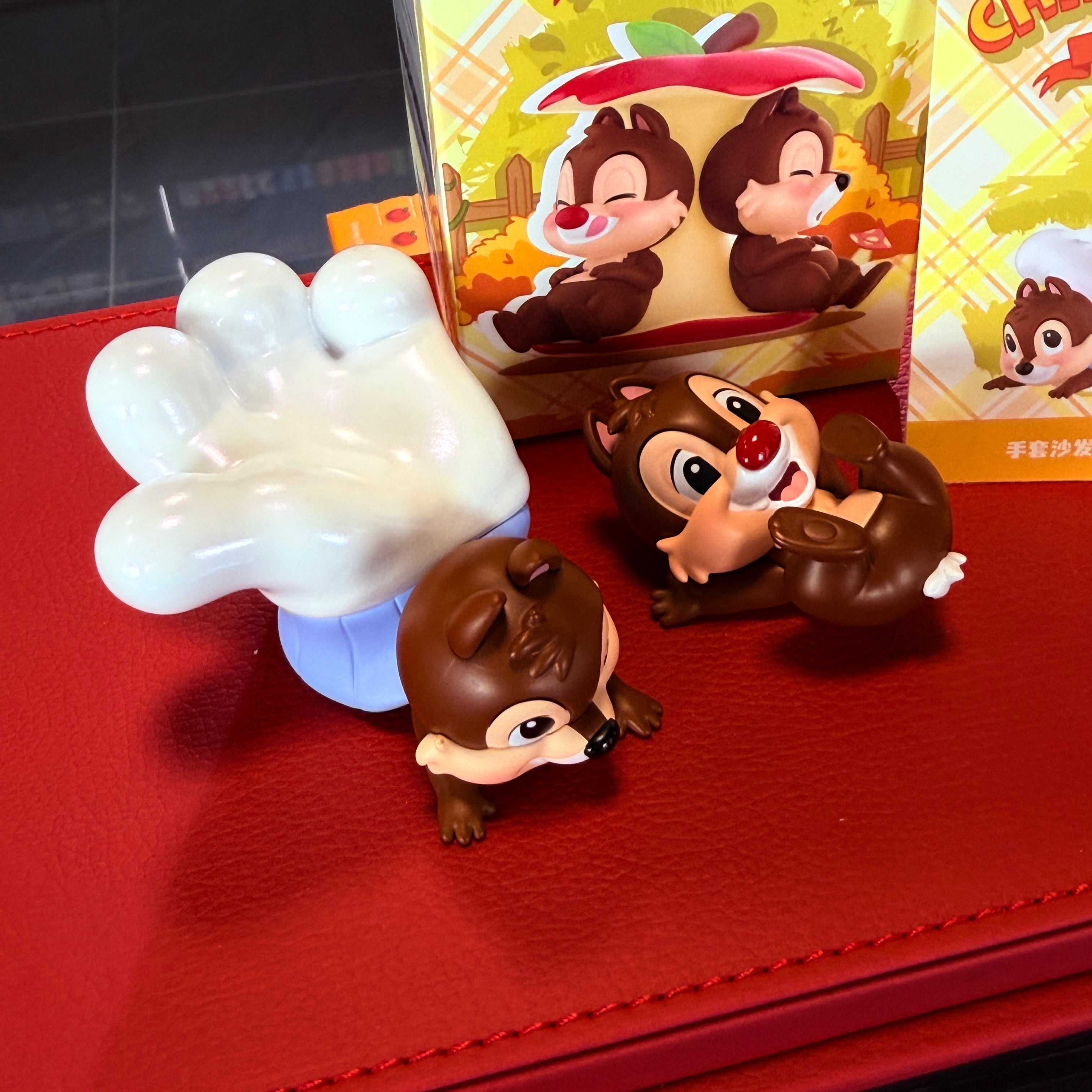 Disney Chip 'N' Dale Fun-Loving Brothers Series-handschoenbankfiguur, bevestigde blind box, van POP MART