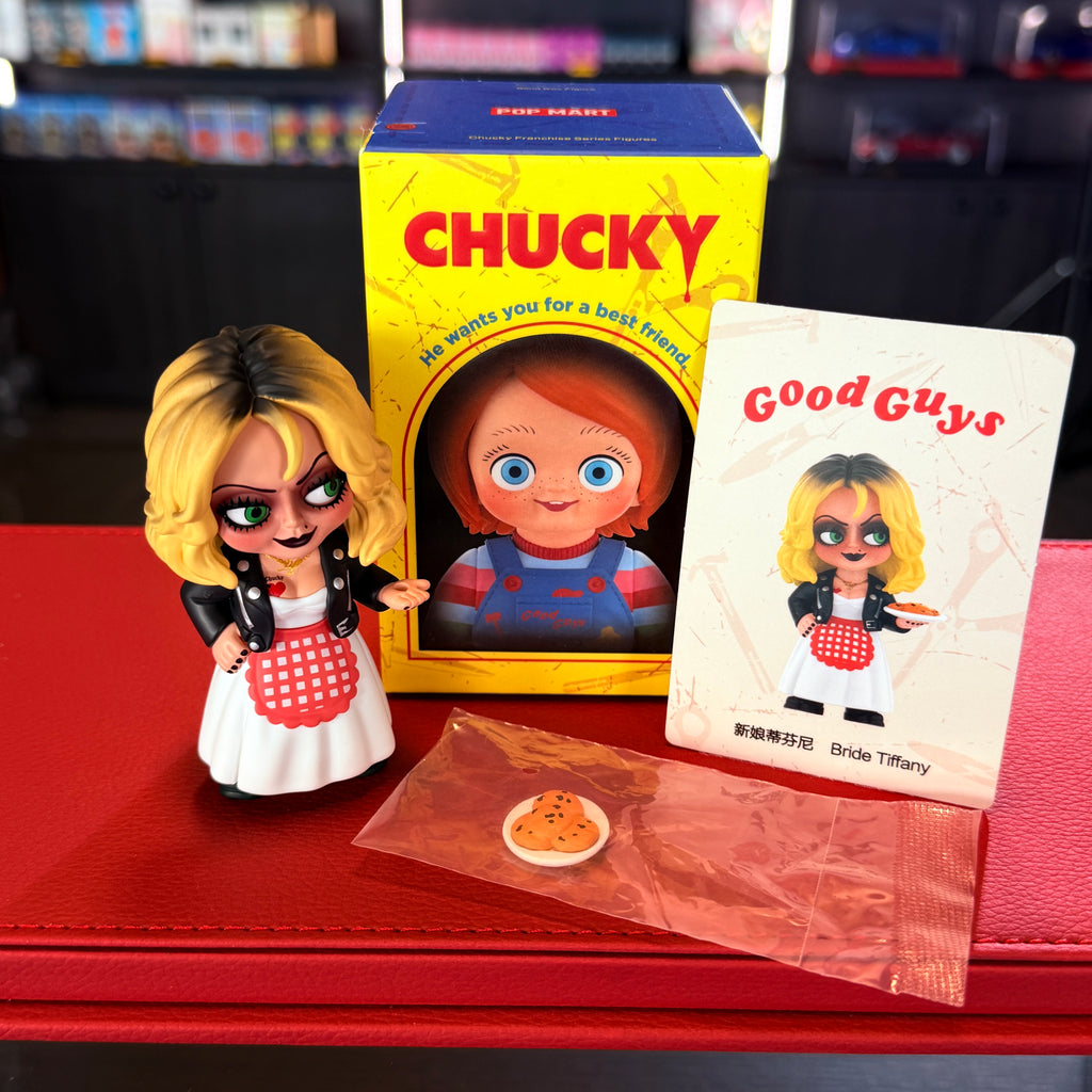 Figurine Tiffany Bride de la série Chucky, boîte mystère à figurine confirmée par POP MART