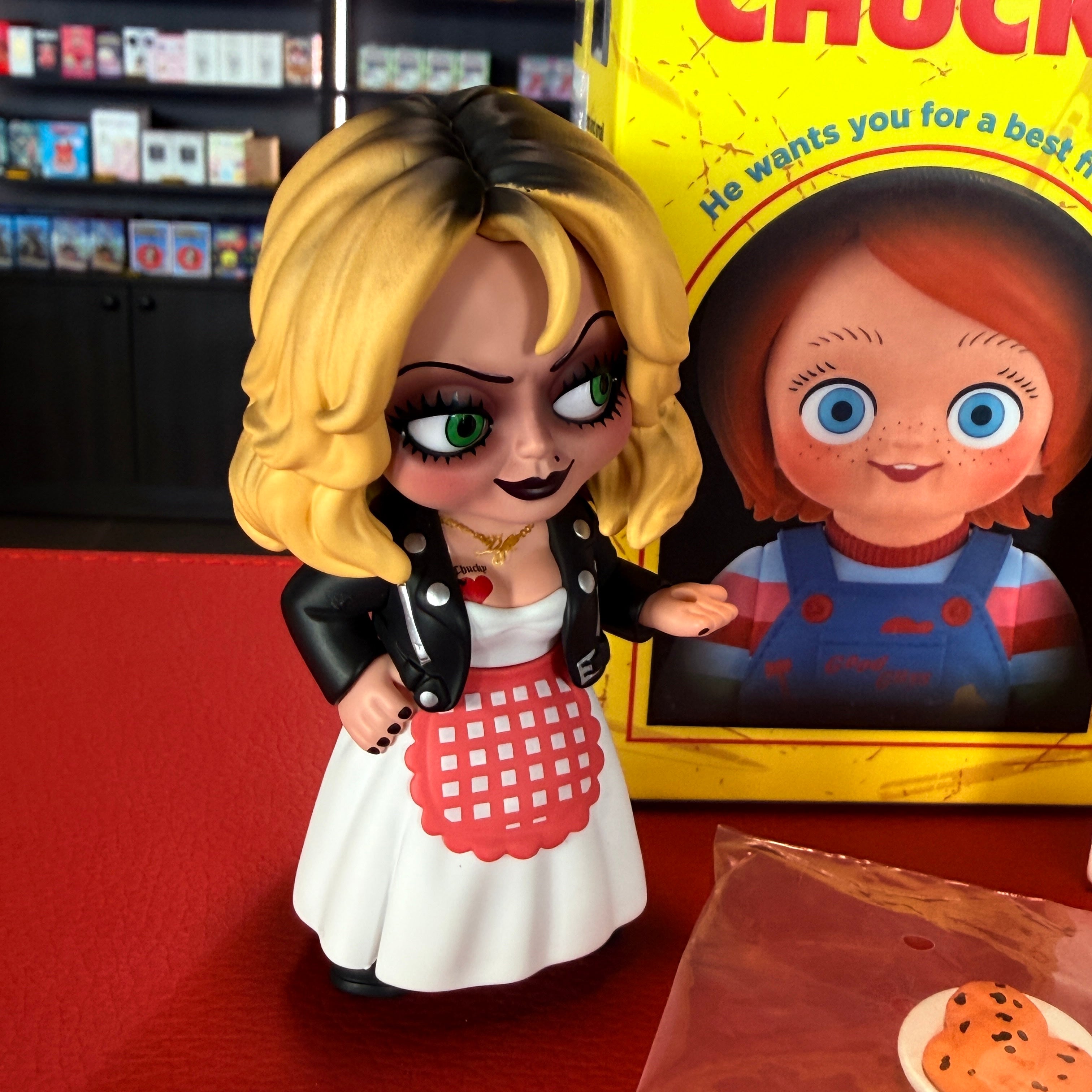 Chucky Series Tiffany Bride-figuur, bevestigde blind box, van POP MART