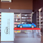 Subaru WRX STI S207 2015 – perleťová modrá WR, mierka 1:18 od OttOmobile — limitovaná edícia 2 000 ks