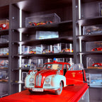 BMW 502 Fire Brigade 1:18 AUTOart rear view with opening doors