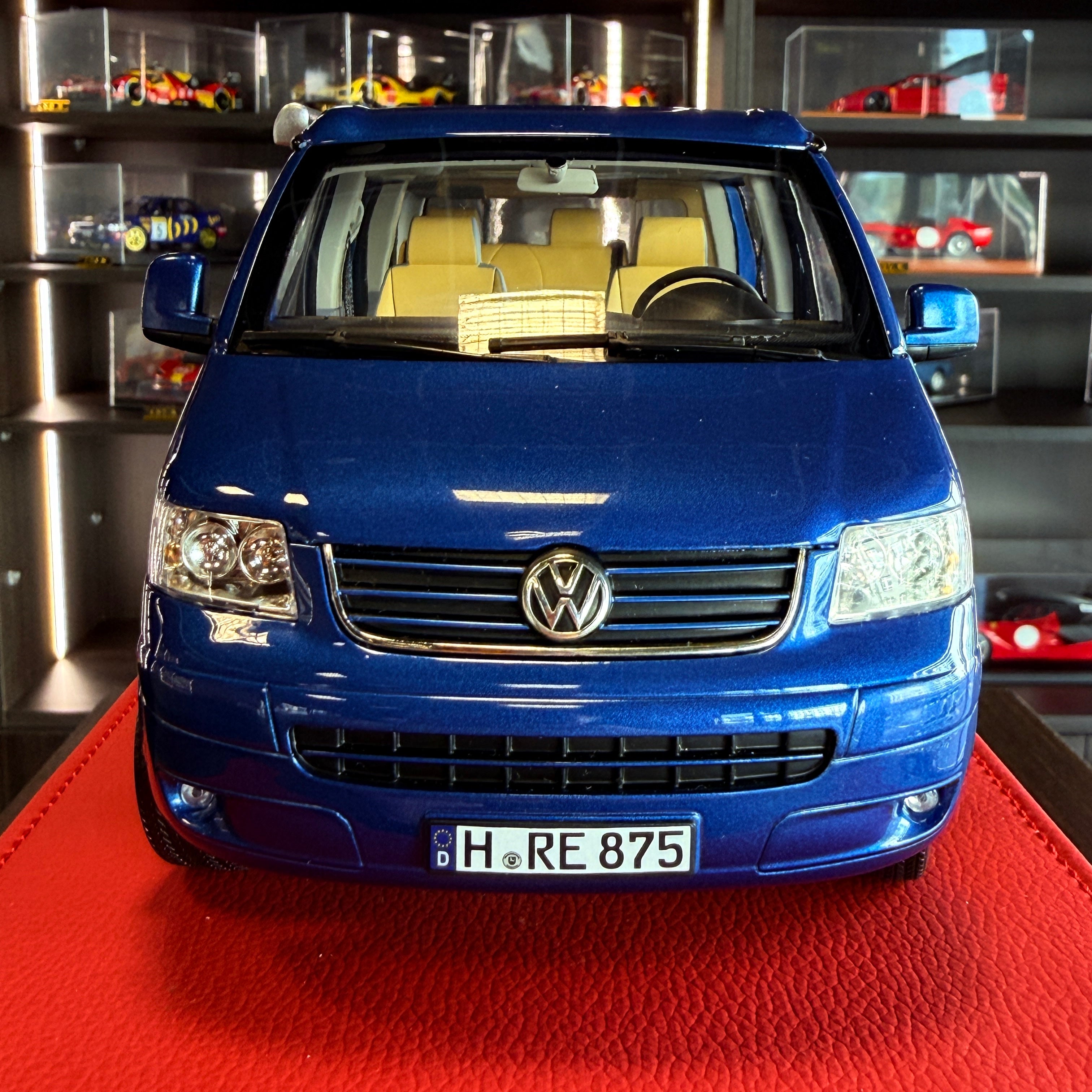 1:18 Volkswagen California 2003, Ravenna Blue Metallic, NOREV