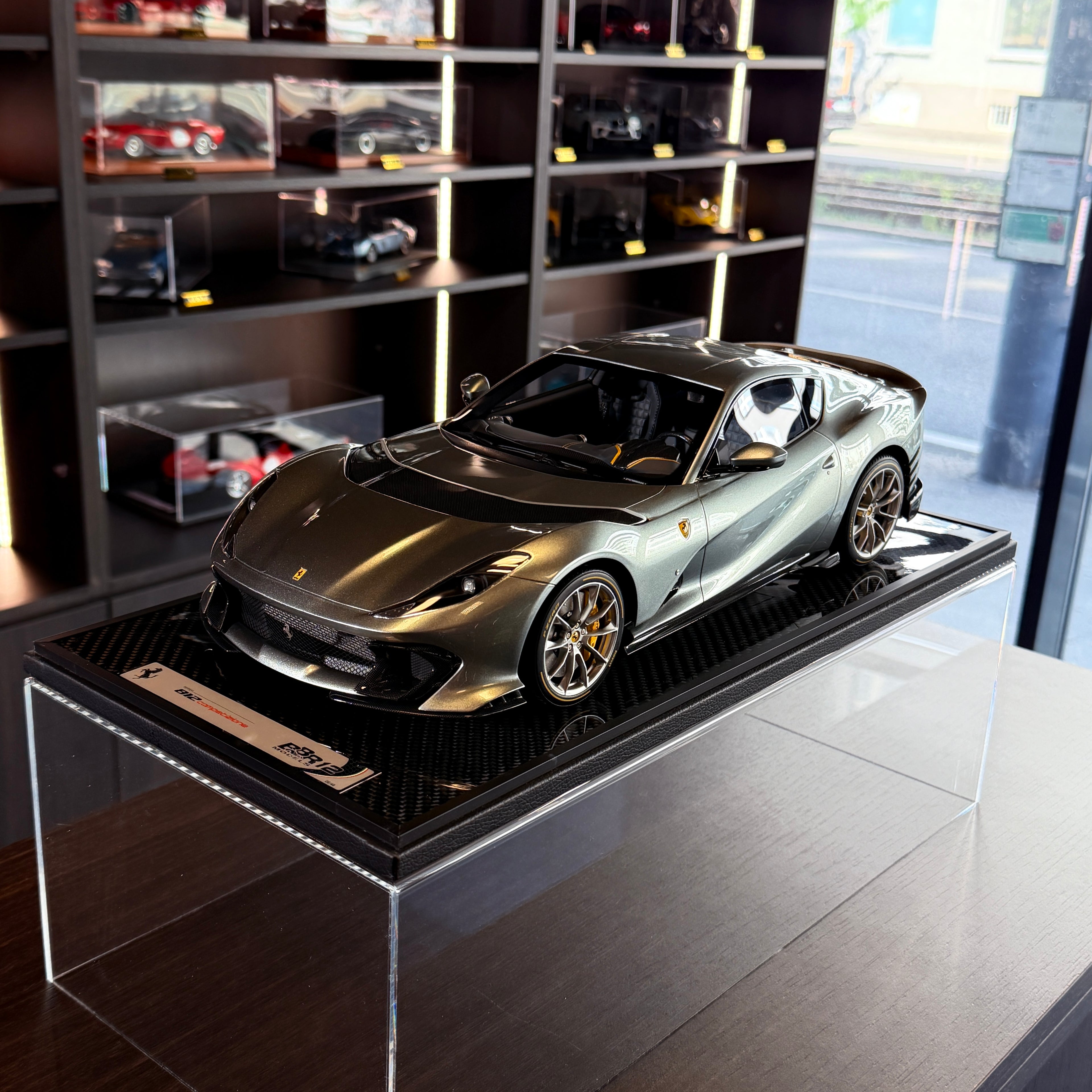 1:12 Ferrari 812 Competizione Coburn Grey – ограничено издание от 49 бр. от BBR