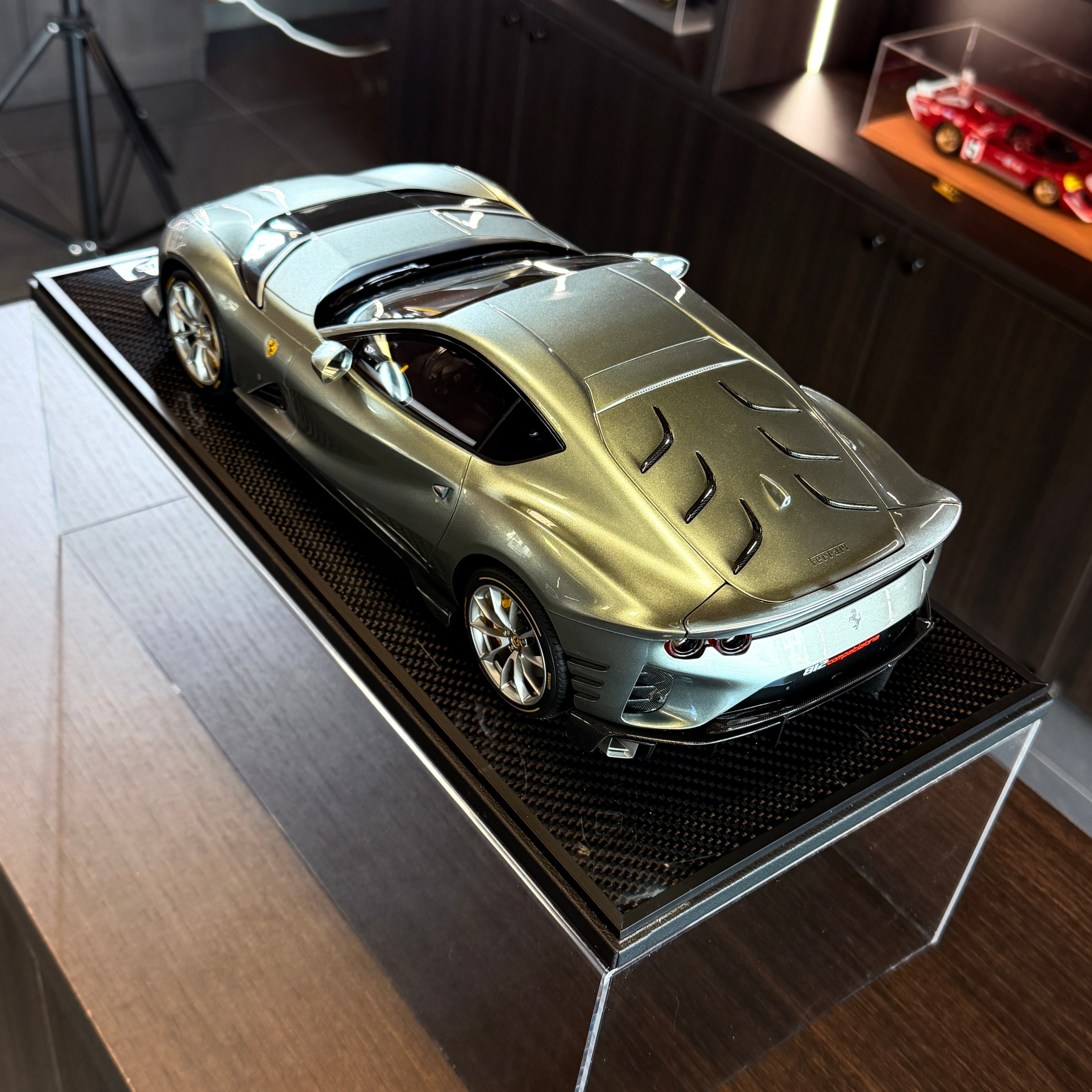 1:12 Ferrari 812 Competizione Coburn Grey – ограничено издание от 49 бр. от BBR