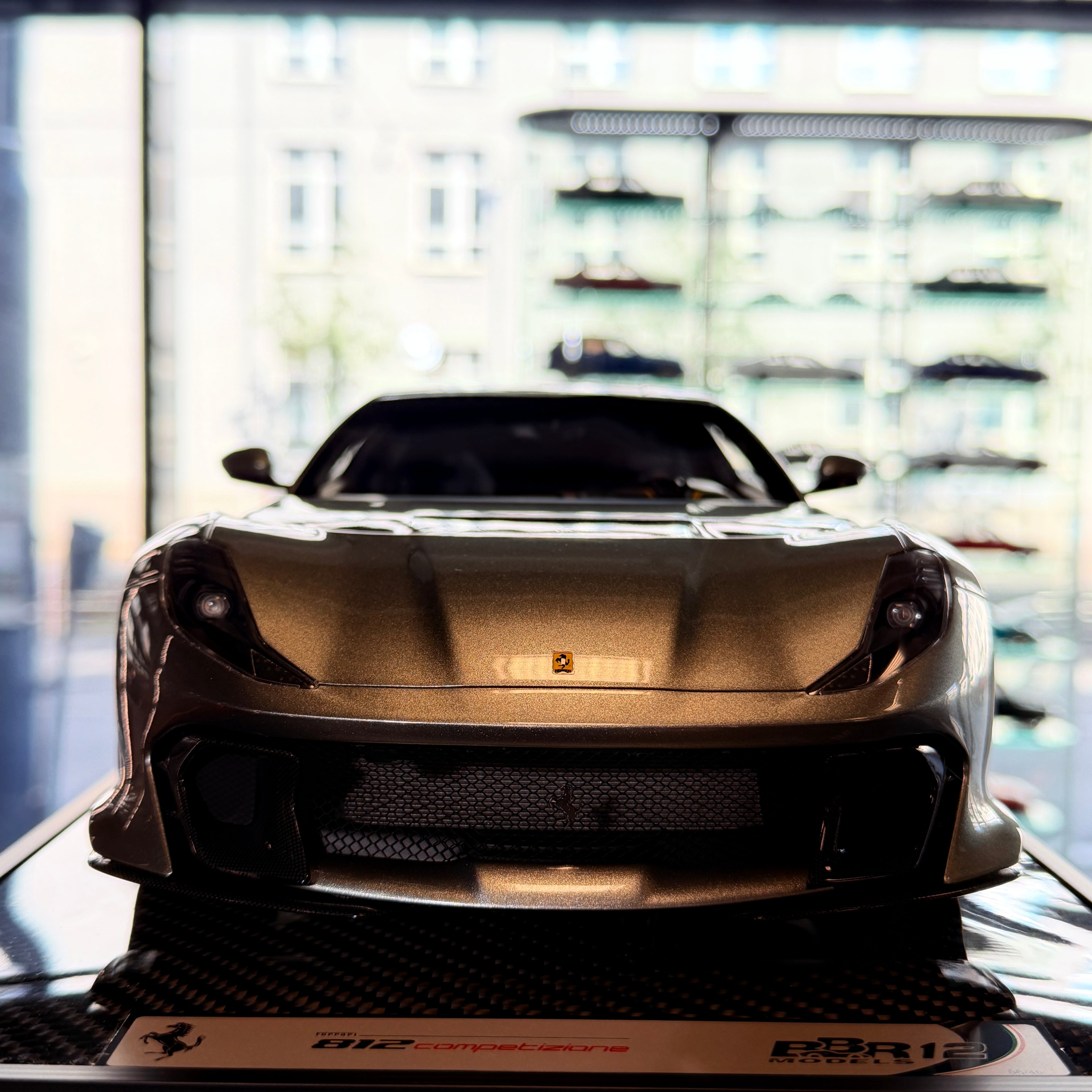 1:12 Ferrari 812 Competizione Coburn Grey – limitált kiadás, 49 db, a BBR-től