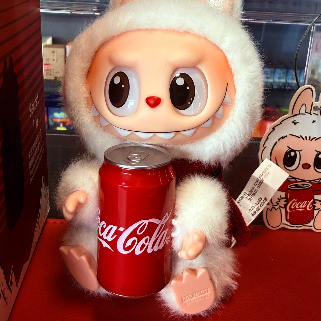 LABUBU × Coca-Cola The Monsters Series Happy Factor Figure — boîte mystère confirmée par POP MART
