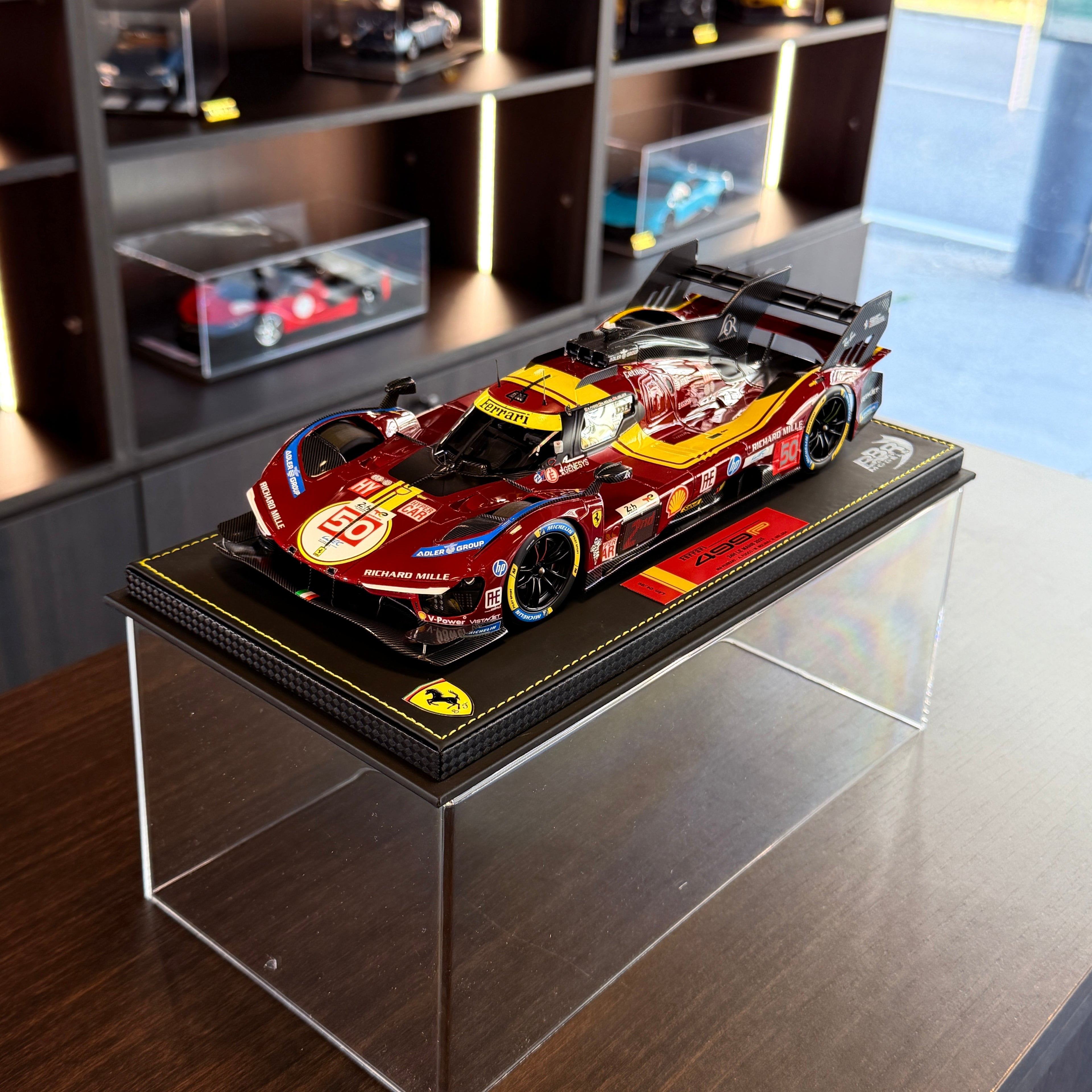 Ferrari 499P #50, Le Mans’n 24 tunnin ajo 2025, Fuoco – Nielsen – Molina – rajoitettu erä 99 kpl, valmistaja BBR