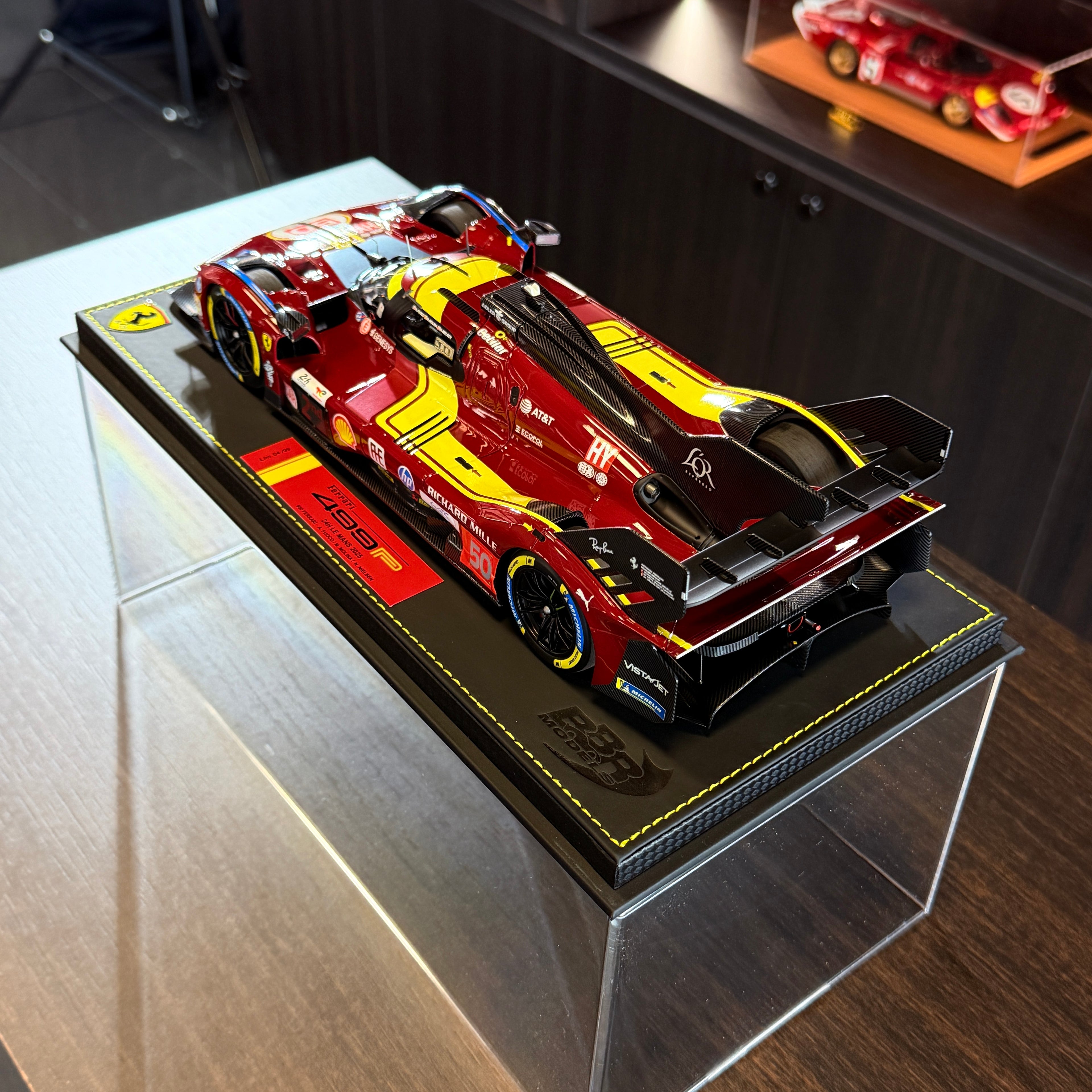 Ferrari 499P #50, Le Mans’n 24 tunnin ajo 2025, Fuoco – Nielsen – Molina – rajoitettu erä 99 kpl, valmistaja BBR