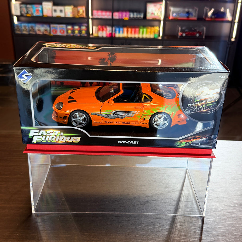 Toyota Supra MK4 (A80) Szybcy i wściekli – Brian z otwartym dachem 2001 – Solido