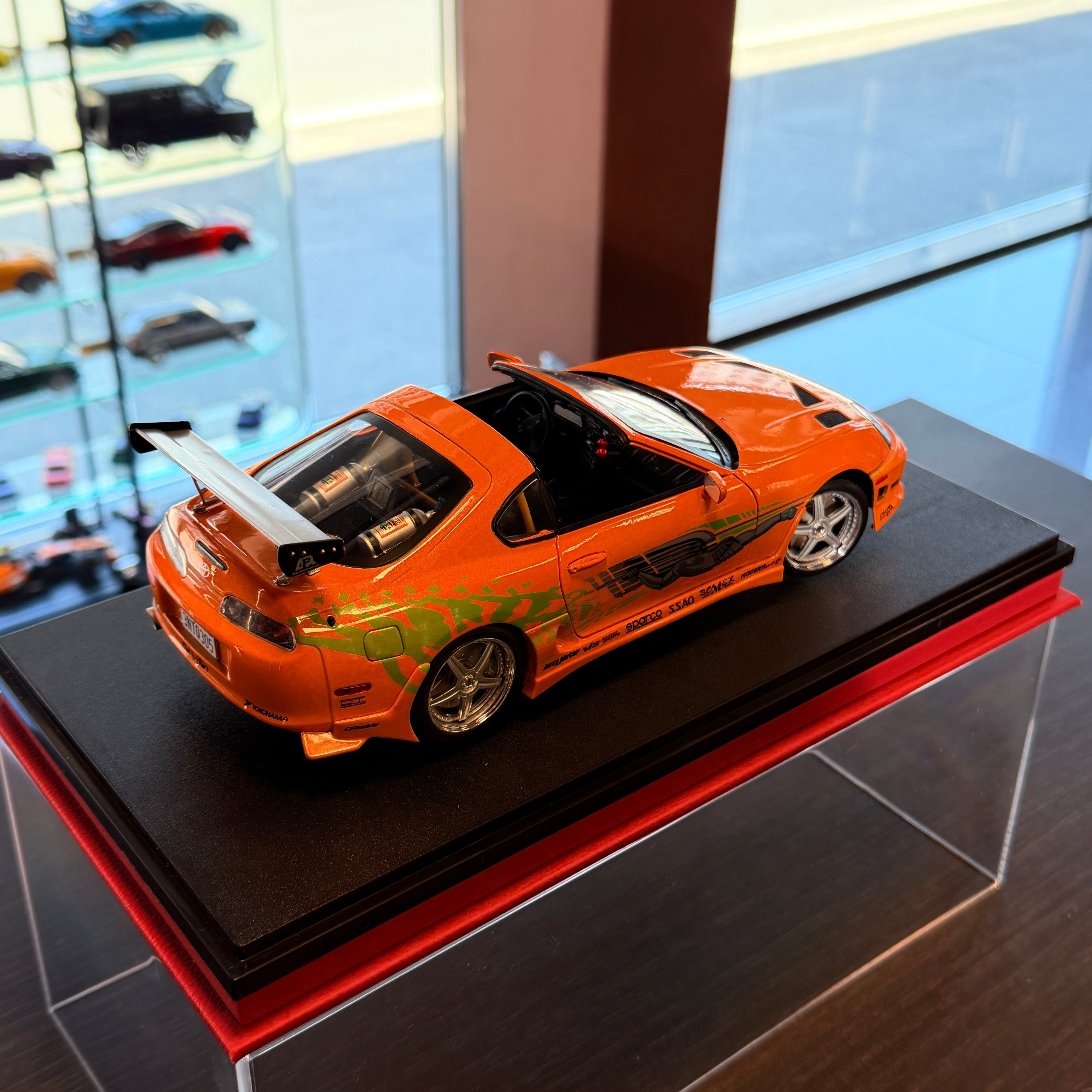 1:18 Toyota Supra MK4 (A80) Halálos iramban – Brian nyitott tetővel 2001 – Solido