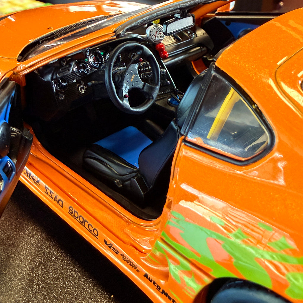 Toyota Supra MK4 (A80) Szybcy i wściekli – Brian z otwartym dachem 2001 – Solido