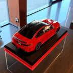 BMW M5 (G90) ohnivočervený 2025 v mierke 1:18 od Solido