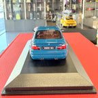 BMW M3 (E46) Coupé Laguna Seca modrý v mierke 1:43 od Solido
