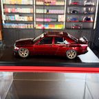 Mercedes-Benz 190 PANDEM roșu metalizat, 1:18, de Ignition Model