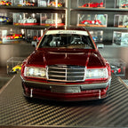 Mercedes-Benz 190 PANDEM roșu metalizat, 1:18, de Ignition Model