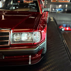 Mercedes-Benz 190 PANDEM roșu metalizat, 1:18, de Ignition Model