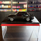 BMW E30 PANDEM Gun Metallic 1:18 van Ignition Model
