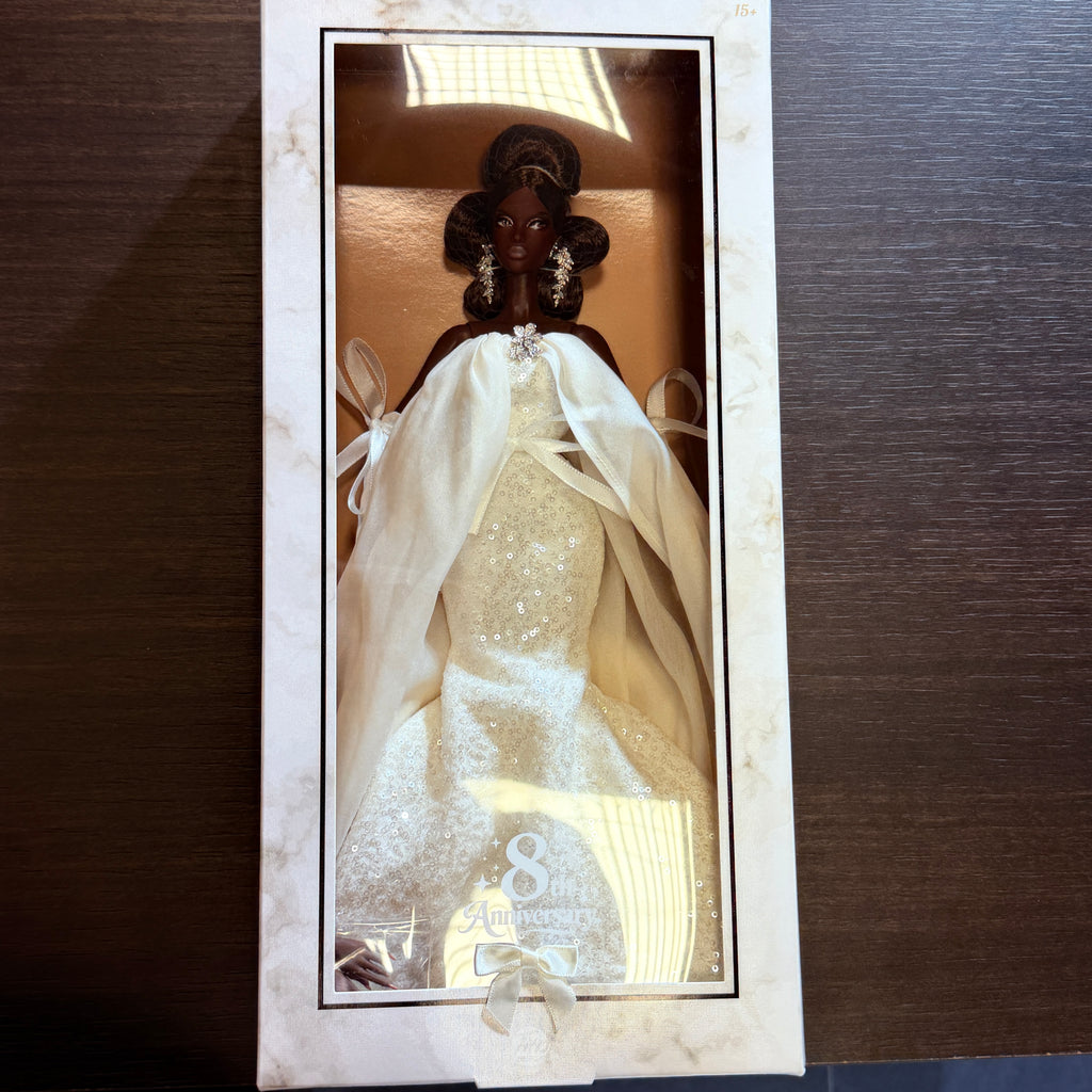 Biele gala k 8. výročiu: Yaya 2026 od JHD Fashion dolls (bábiky Mizi)