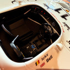 Porsche 936/81 Turbo #11, az 1981-es Le Mans-i 24 órás verseny győztese, 1:18 méretarányban, vitrinben, BBR – 400 darabra limitálva