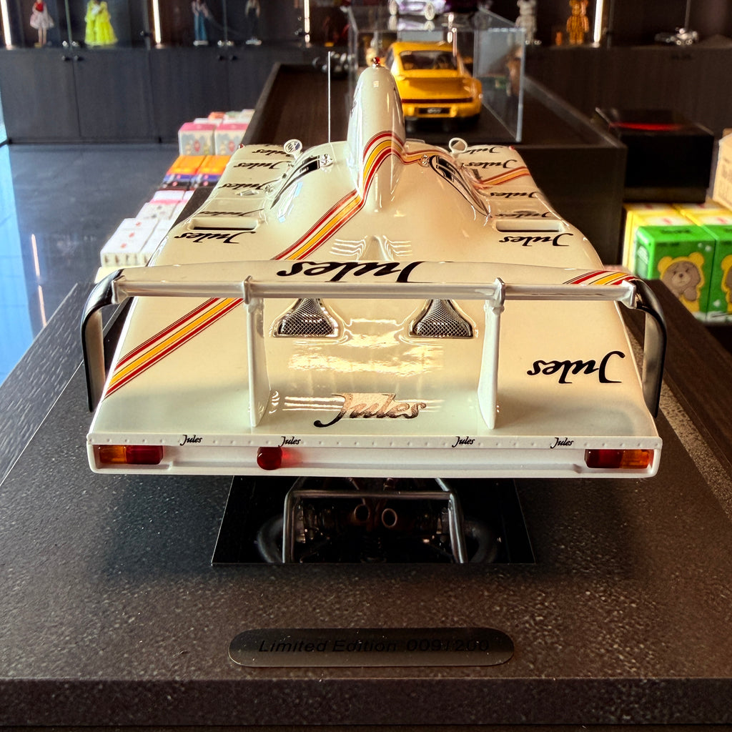 Porsche 936/81 Turbo n°12, 24 Heures du Mans 1981, échelle 1:18 avec vitrine, par BBR