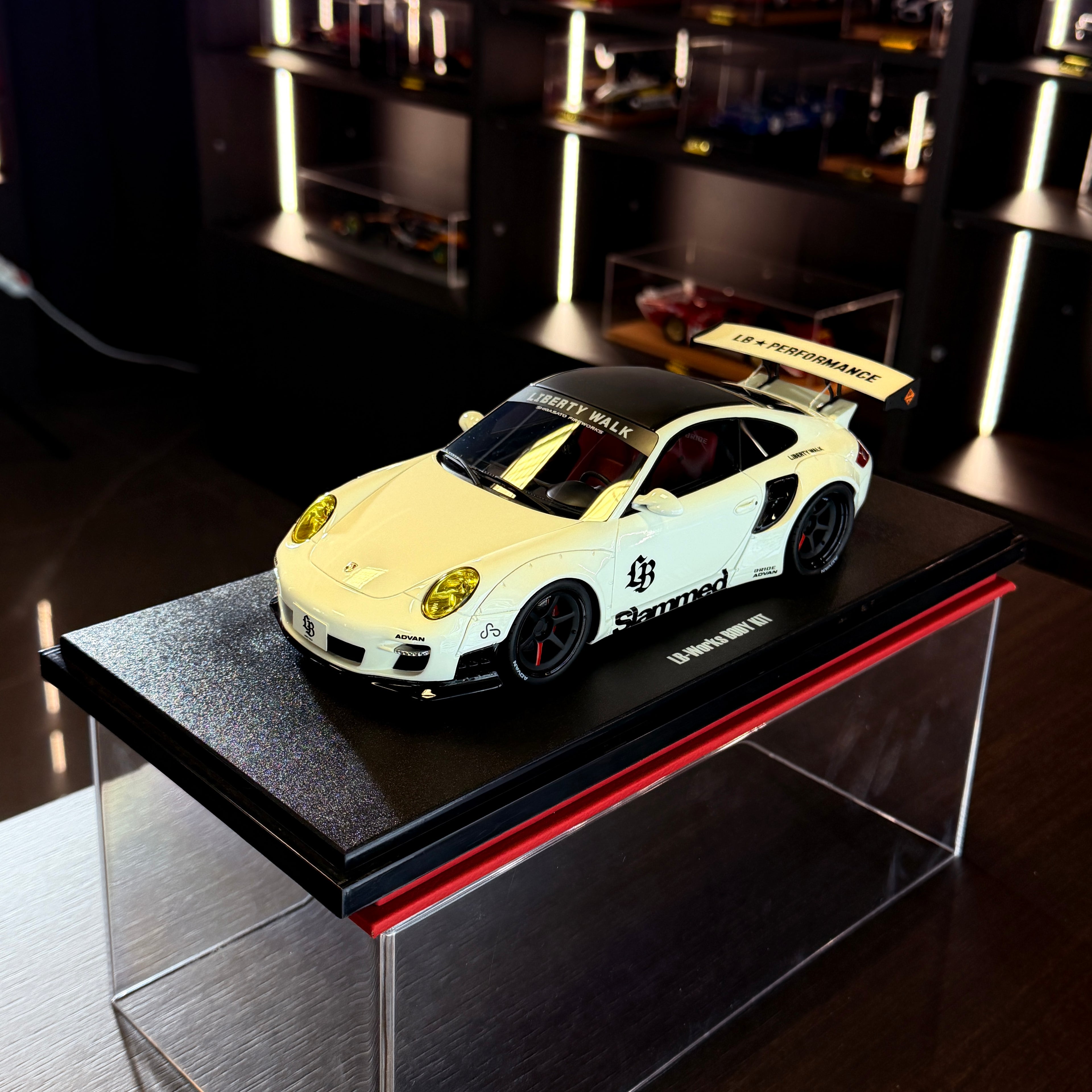 Porsche LBWK 997 Turbo – 1:18 mastelio automobilio modelis, GT Spirit