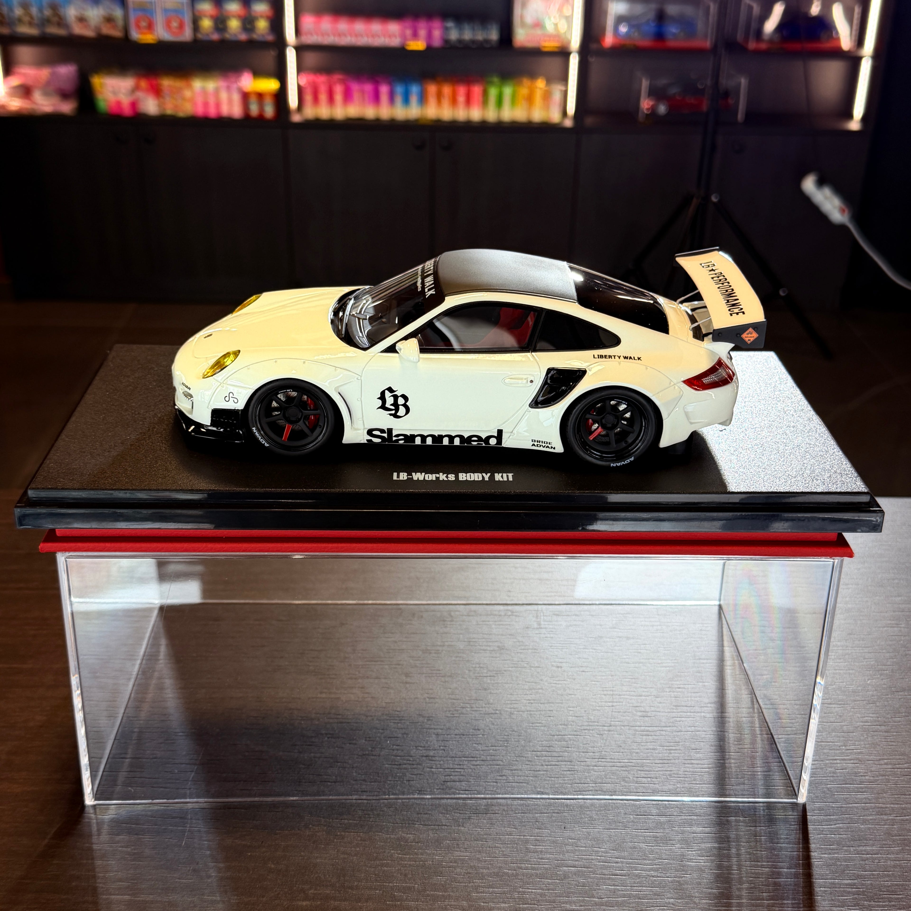 Porsche LBWK 997 Turbo – 1:18 mastelio automobilio modelis, GT Spirit
