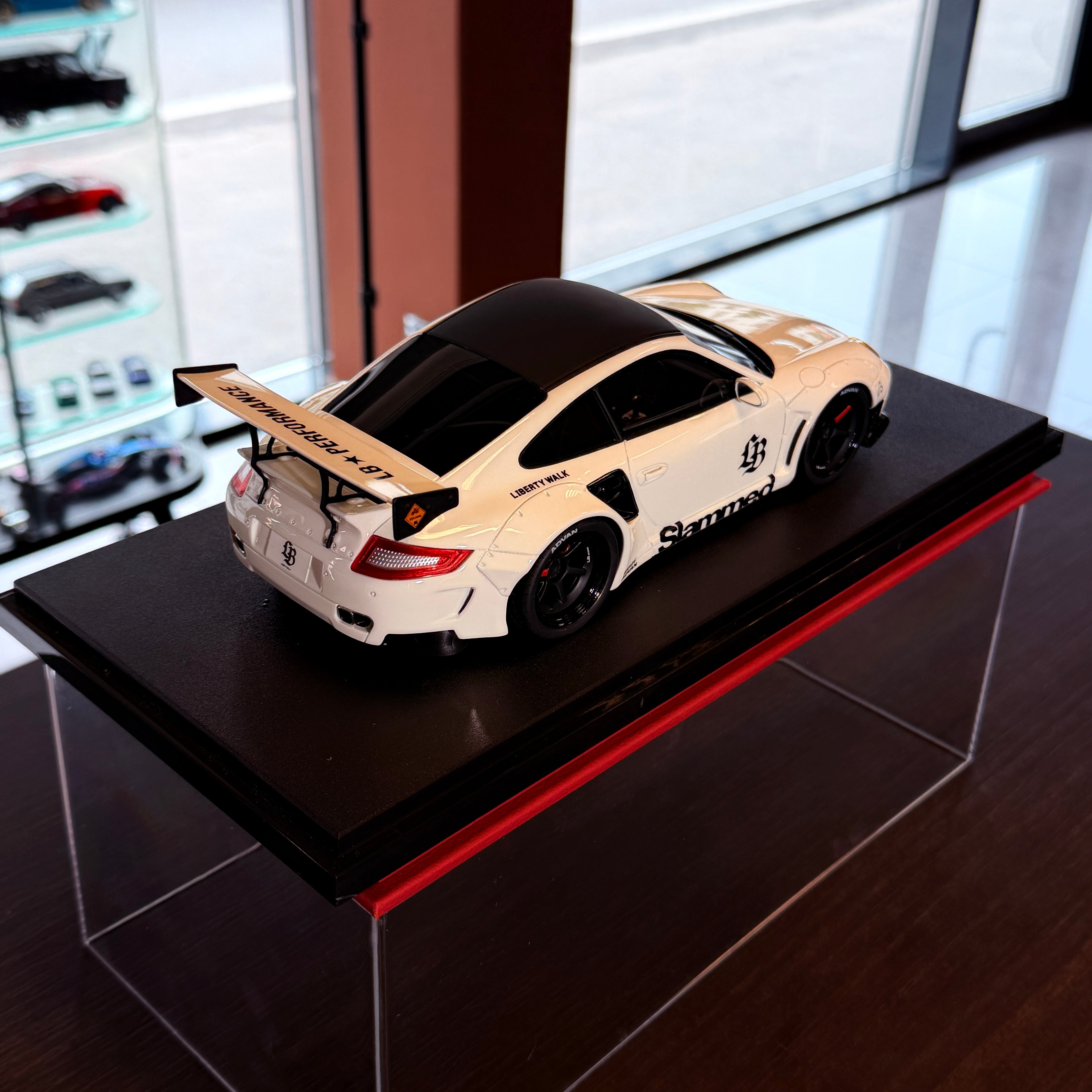 Porsche LBWK 997 Turbo – 1:18 mastelio automobilio modelis, GT Spirit