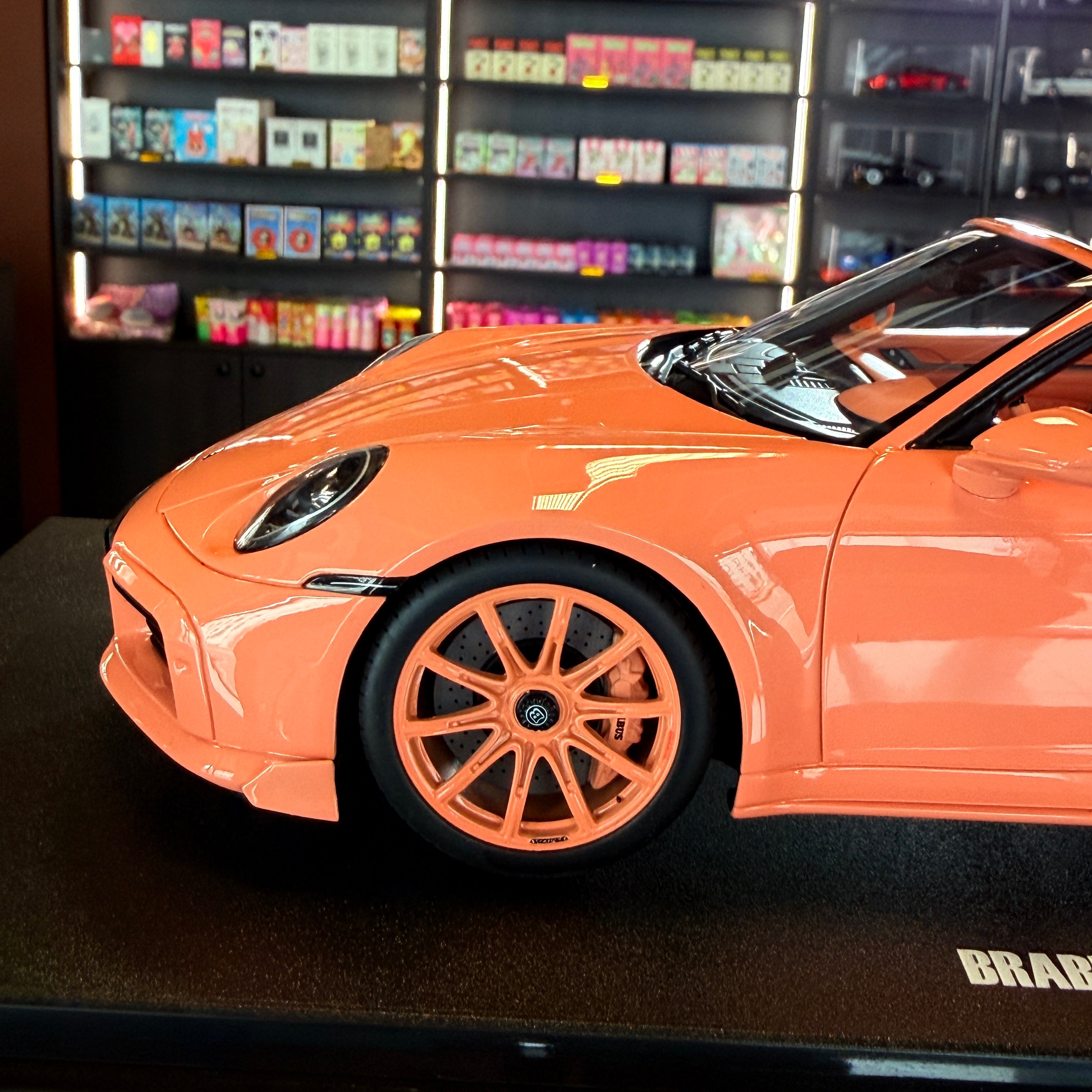 Porsche BRABUS 911 Turbo S – 1:18 mastelio modelinis automobilis nuo GT Spirit