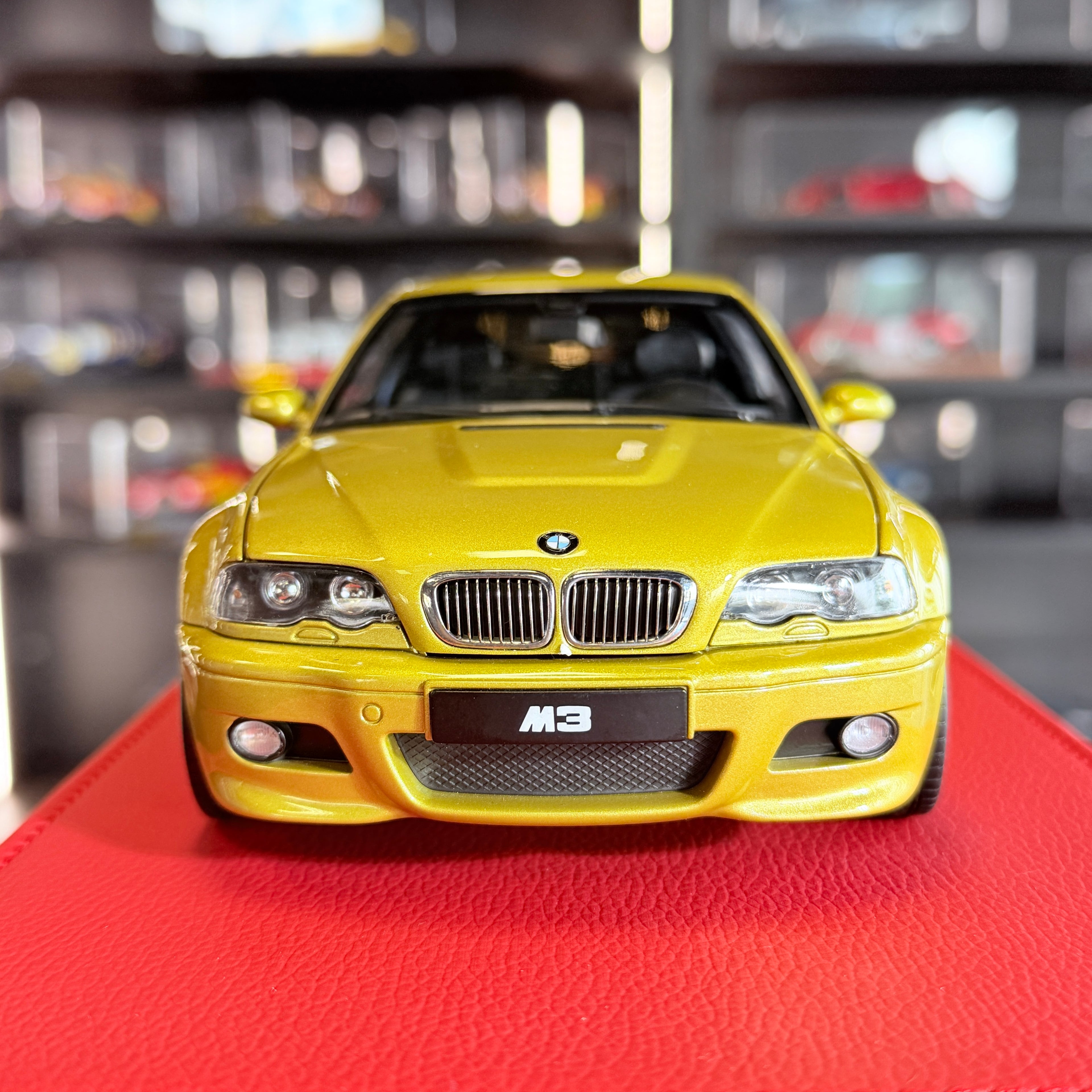 BMW M3 (E46) 2000 Yellow Metallic 1:18 Scale by NOREV (Limited 1000)