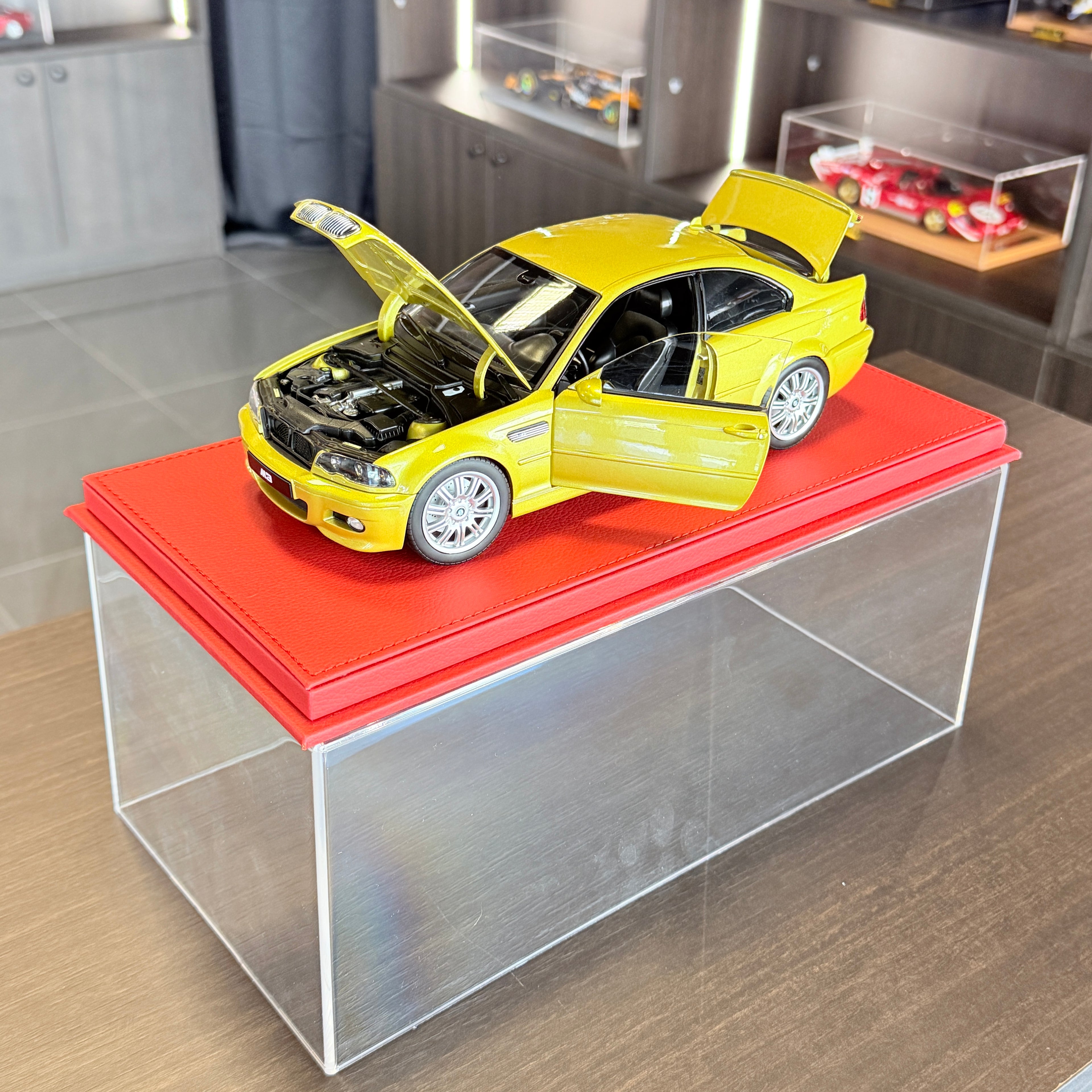 BMW M3 (E46) 2000 Yellow Metallic 1:18 Scale by NOREV (Limited 1000)