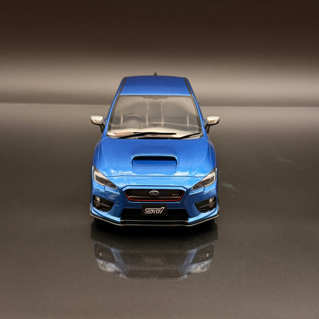 Subaru WRX STI S207 2015 – WR Blue Pearl Maßstab 1:18 von OTTOmobile