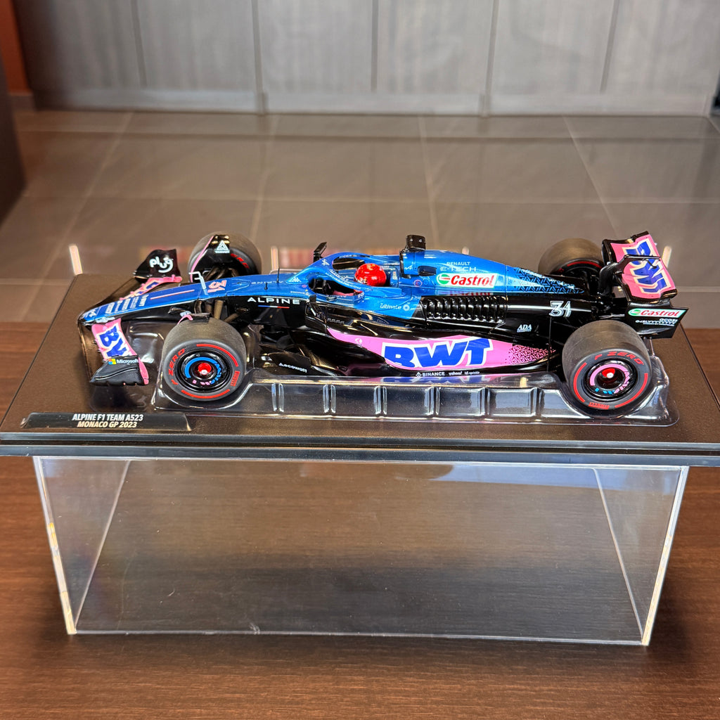 Alpine F1 Team A523 Monaco GP 2023 Esteban Ocon 1:18 od Solido