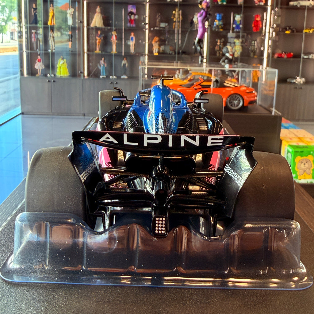 Alpine F1 Team A523 Monaco GP 2023 Esteban Ocon 1:18 od Solido