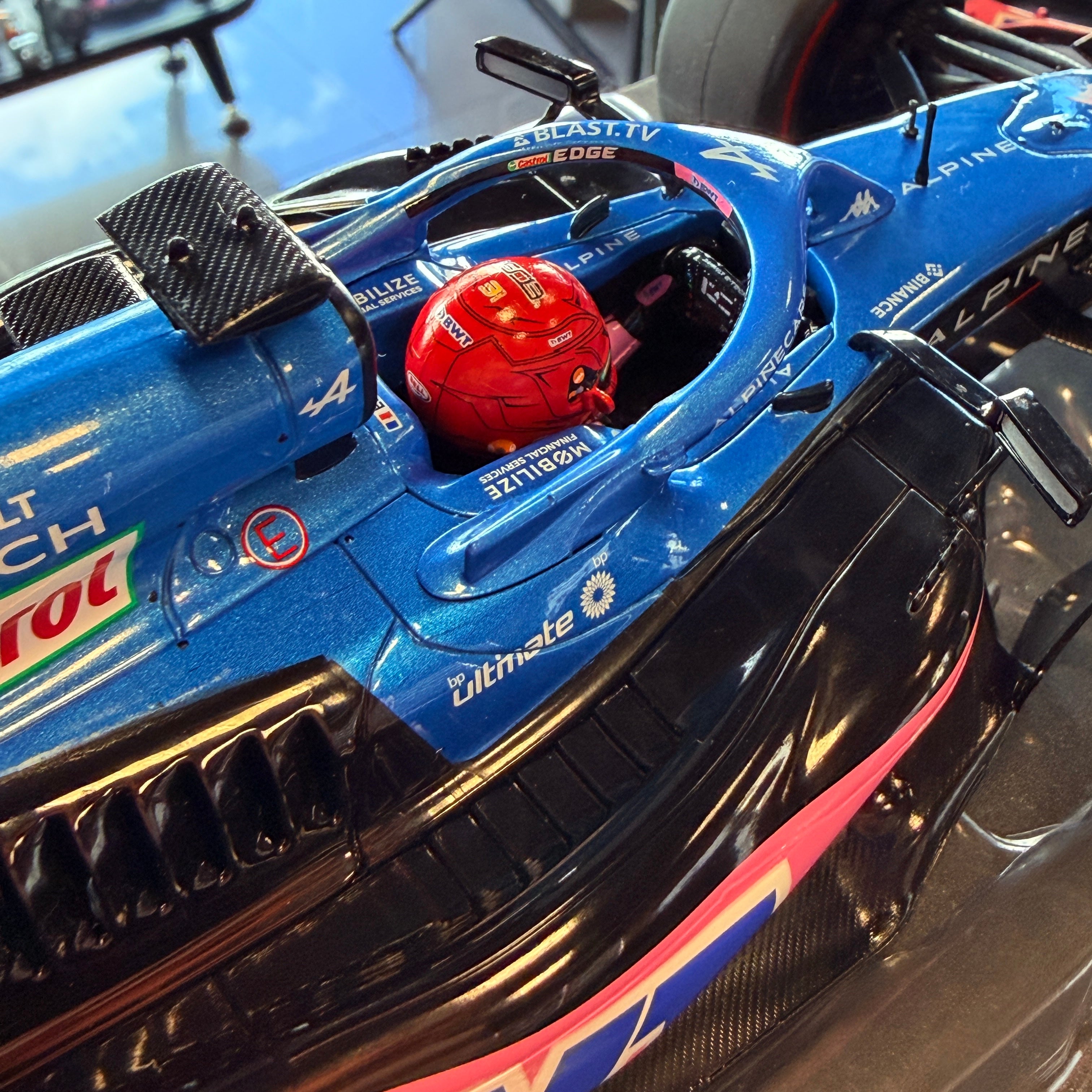 Alpine F1 Team A523 Monaco GP 2023 Esteban Ocon 1:18 od Solido
