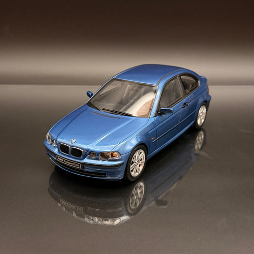 BMW 318ti Compact (E46) 2002 – Estoril Blue 1:18 Scale by OTTOmobile – OttOmobile