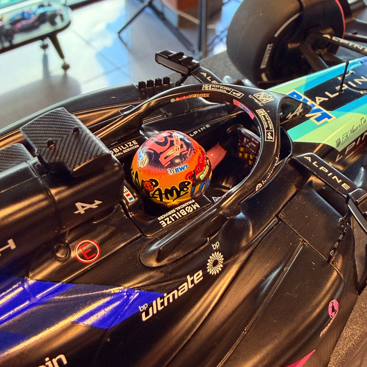 Alpine F1 Team A524 Miami GP 2024 Esteban Ocon 1:18 by Solido