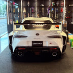 Toyota GR Supra Liberty Walk Body Kit White/Pink 2025 1:18 od Solido
